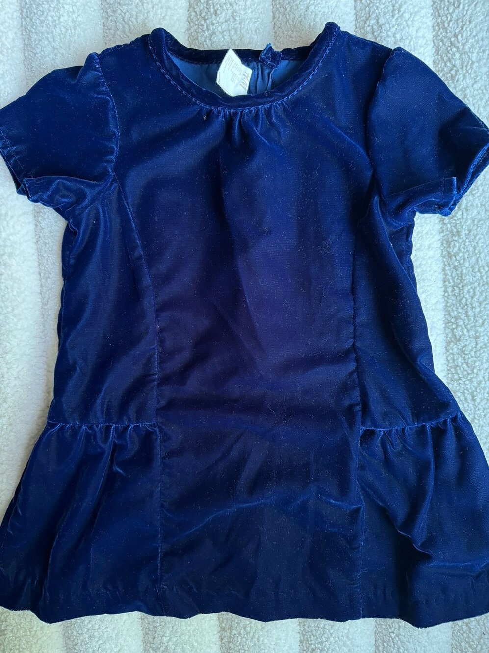 H&M toddler girls velvet dress